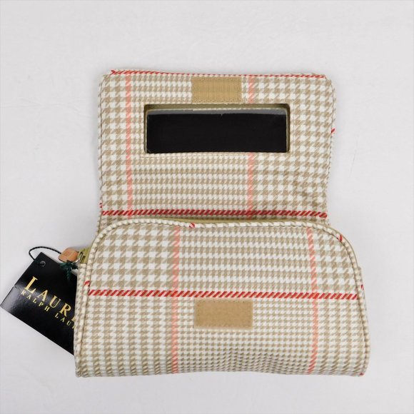 Lauren Ralph Lauren Houndstooth Cosmetic bag Pouch (12124) - Picture 5 of 8